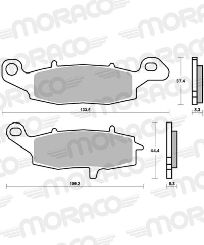 PLAQUETTES DE FREIN  705RSI - SBS
