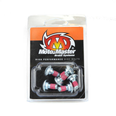 Jeu de boulons M6x13 à tête plate   int. Hexagonal (6pcs) - Moto Master