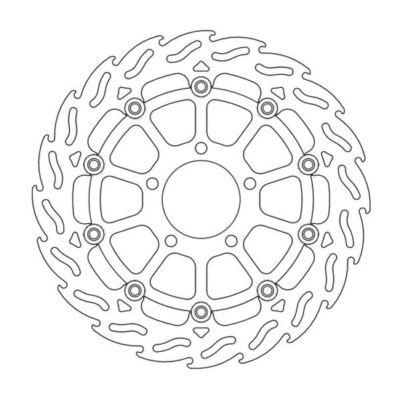 Jeu de boulons  M6x13 à tête hexagonale (6pcs) - Moto Master