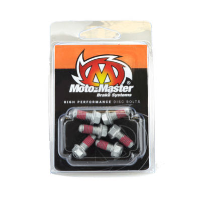 Jeu de boulons  M6x13 à tête hexagonale (100pcs) - Moto Master