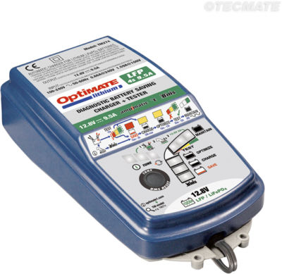 Chargeur batterie OptiMATE Lithium 4s 9,5A - 5s 7,5A