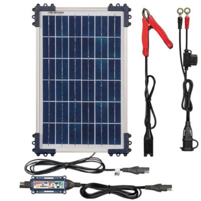 Chargeur batterie OPTIMATE SOLAR DUO avec panneau 10W