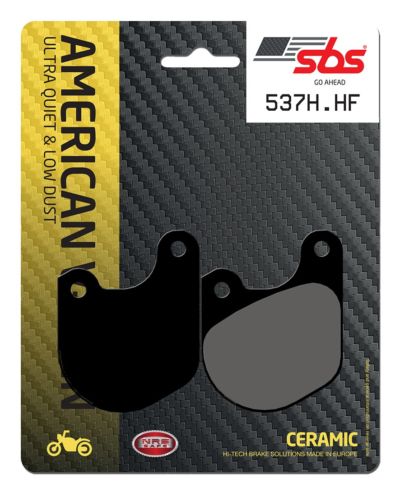 Plaquettes de frein Harley Davidson FX 1200 Super Glide Street organique - SBS 537H.HF