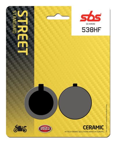 PLAQUETTES DE FREIN  538HF - SBS