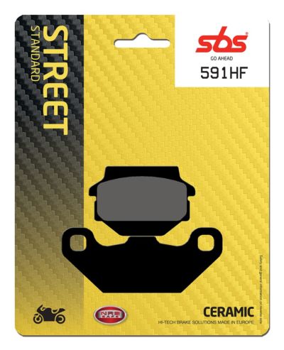 PLAQUETTES DE FREIN  591HF - SBS