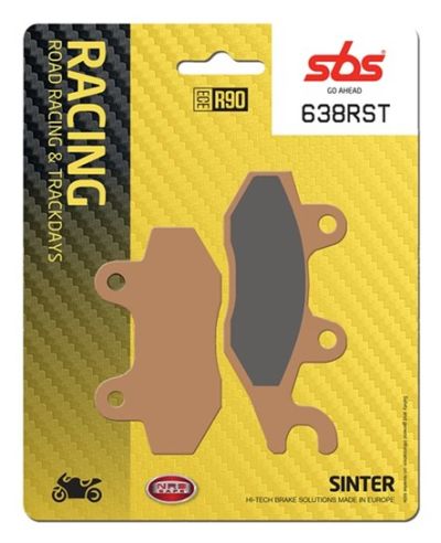 PLAQUETTES DE FREIN  638RST - SBS