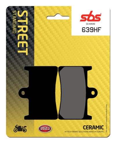 PLAQUETTES DE FREIN  639HF - SBS