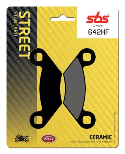 PLAQUETTES DE FREIN  642HF - SBS