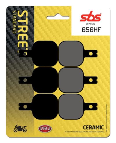 PLAQUETTES DE FREIN  656HF - SBS