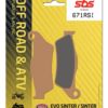 PLAQUETTES DE FREIN  671RSI - SBS