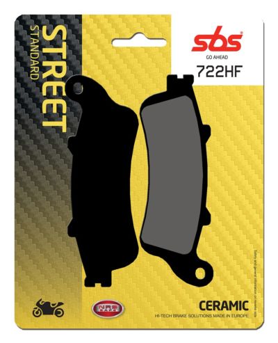 PLAQUETTES DE FREIN  722 HF - SBS