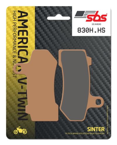 Plaquettes de frein Harley Davidson FLHR 1584 Road King Street Sinter - Métal fritté avant - SBS 830H.HS