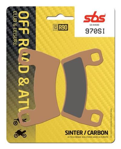 PLAQUETTES DE FREIN  970SI - SBS