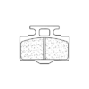 Plaquettes de frein avant cross 1034MX10 - CL Brakes