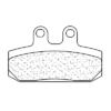 Plaquettes de frein haute performance maxi-scooter 3020MSC - CL Brakes