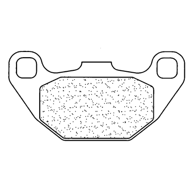 Plaquettes de frein haute performance maxi-scooter 3068MSC - CL Brakes
