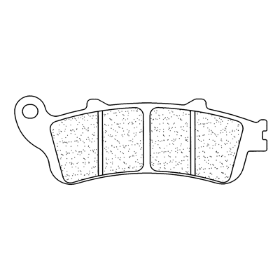 Plaquettes de frein route avant 2602A3+ - CL Brakes