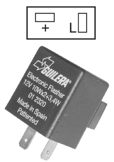 RELAIS CLIGNOTANT 12V/10+10W MITSUBA - SGR