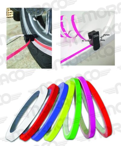 Filet / Liseret de jante Blanc Fluo + Reflect 5025 - Progrip