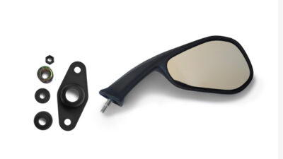 Rétroviseur APRILIA RS 50/125/250 droit Noir - HERT Mirrors