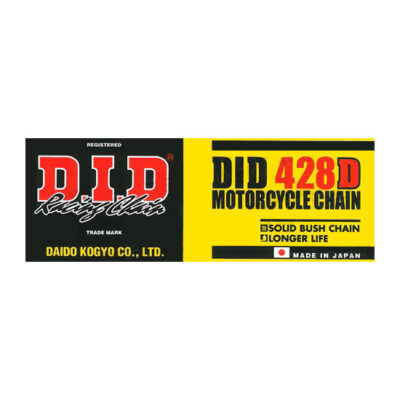Chaine DID428D(B&B) x 86 maillons RJ (Pas 428) - DID