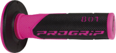 Poignées 801 Fuchsia Fluo/Noir 22/25 - Progrip