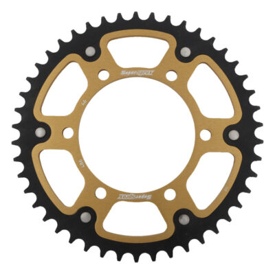Couronne Stealth Pas 520 - 46 dents - Bleu - Supersprox