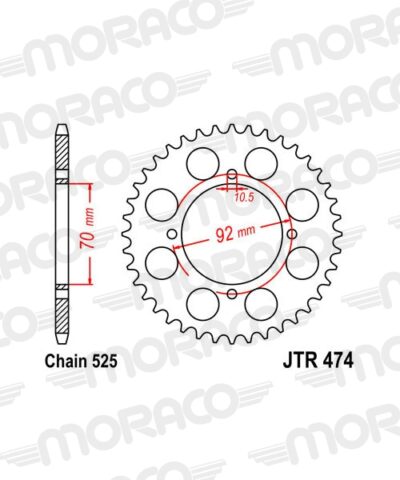 Couronne acier 48 dents - Supersprox (CE30148)