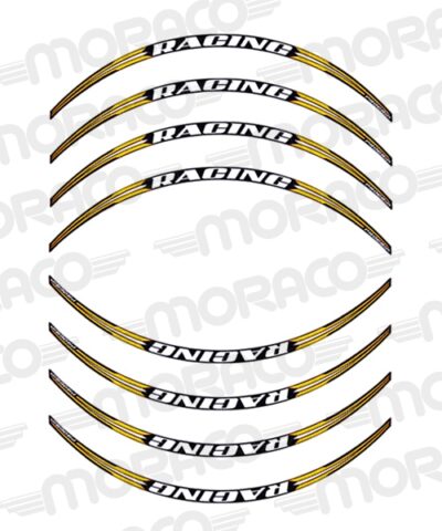 Filet / Liseret de jante décor racing 5026 (5026J) - Progrip