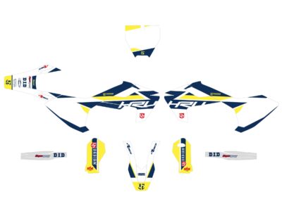 Kit Déco ROUND HUSQVARNA TC 65 (2019-2022) Blanc - UP