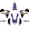 Kit Déco ROUND SHERCO SE (2009-2011) Bleu - UP