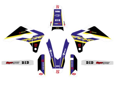 Kit Déco ROUND SHERCO SE (2012) Bleu - UP