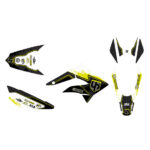 Kit Deco SPECTRUM DERBI DRD XTREME 11->16 noir - UP