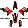 Kit Déco SPIKE GASGAS MC (2022-2022) Noir-Rouge - UP
