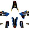 Kit Déco SPIKE YAMAHA YZ 65 (2018-2022) Noir-Bleu - UP