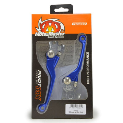Levier MM set Yamaha forgés bleu - Moto Master
