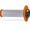 Poignées 708 Lock on + 7 CAMS Orange/Gris 22/25 - Progrip