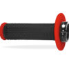 Poignées 708 Lock on + 7 CAMS Rouge/Noir 22/25 - Progrip