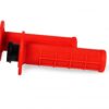 Poignées R20 Lock-on 1/2 Waffle Beta Rouge Fluo - R'Tech