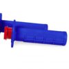 Poignées R20 Lock-on 1/2 Waffle Bleu - R'Tech