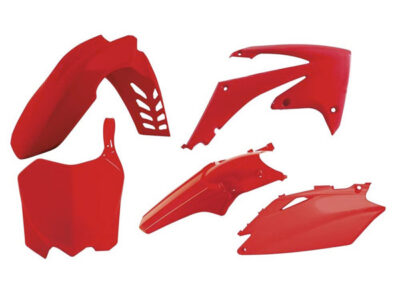 Kit plastique carénage 5 p CRF rouge RKITCRFRS0513 - R'Tech