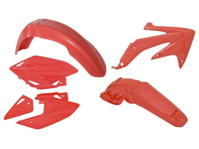 Kit plastique carénage 4 p CRFX rouge RKITCRXRS0414 - R'Tech