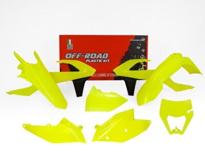 Kit plastique carénage Jaune Fluo RKITKTMGF0517 - R'Tech
