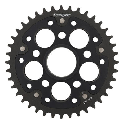 Couronne STEALTH 736:40 BLACK (40 dents) - Supersprox
