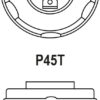 Ampoule R2 - Visio  12 V -  45/40 W - P45t-41 (12475C1) - Philips