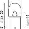 Ampoule R5W 12 V -  5 W - BA15s (12821CP) - Philips