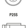 Ampoule S3 - Standard 12 V - 15 W - P26s (12008C1) - Philips