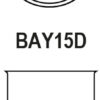 Ampoule Stop P21/5W  12 V -  21/5 W - BAY15d (12499CP) - Philips