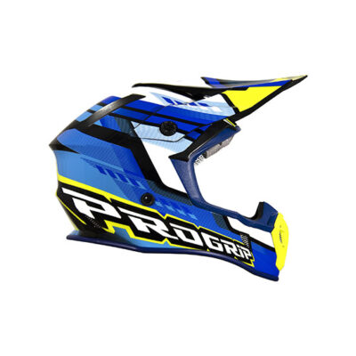 CASQUE 3180 BLEU/JAUNE FLUO - Progrip