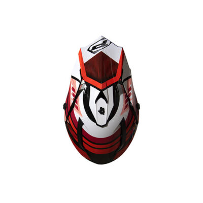 CASQUE 3180 ROUGE/BLANC - Progrip